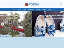 Tablet Screenshot of delftsehout.nl